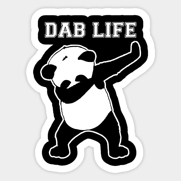 Dab life Sticker by Robettino900